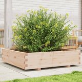 Furnova Vrtno cvetlično korito 100x100x26,5 cm trdna borovina, (21922239) | Shoptok.si