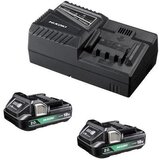 HIKOKI UC18YFSL-WFZ set 2 x BSL1820M 18V 2,0 ah + UC18YFSL punjač | ePonuda.com