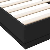  Okvir za krevet crni 100x200 cm konstruirano drvo | Eponuda.ba