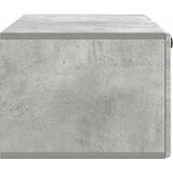 TV ormar za zid 98 x 41 x 30 cm Betonska siva Konstruirano drvo | shoptok.hr