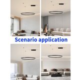  Immax NEO 07215L-LED prigušiva luster na sajli FINO 60W/230V 80 cm crna Tuya+DO | Eponuda.com