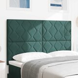 Uzglavlje Tamnozelena 160 cm Baršun | shoptok.hr