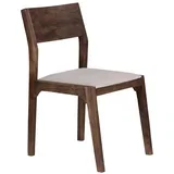 424961 - Trpezarijska stolica CALAMBA 84x55 cm braon/krem