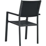  9-dijelni vrtni blagovaonski set crni | shoptok.hr
