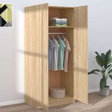  Ormar boja hrasta sonome 80 x 52 x 180 cm od konstruiranog drva | shoptok.hr