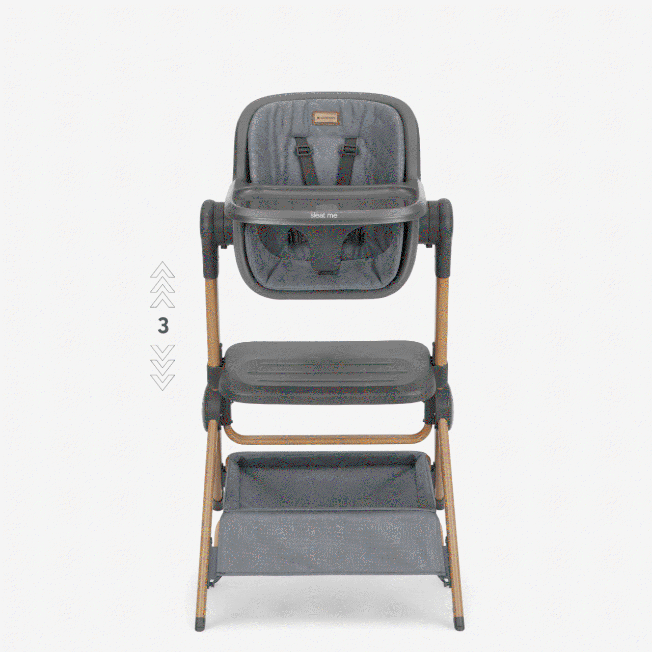 Kikka Boo kolijevka + hranilica 2u1 Sleat Me - Beige | shoptok.hr