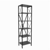 Hanah home Suadiye - Anthracite AnthraciteBlack Bookshelf | ePonuda.com