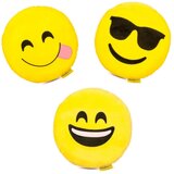 HappyFace Set 3 kakovostnih emoji plišastih vzglavnikov smiles 32cm, (20747116) | Shoptok.si