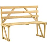 The Living Store Vrtna klop 120 cm impregnirana borovina - Vrtna Klop, (21467310) Cene