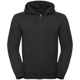 RUSSELL Men's Authentic Melange Zipped Hooded Sweat | Shoptok.si