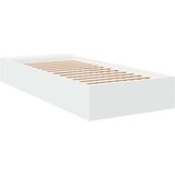 vidaXL Okvir za krevet bijeli 90x190 cm konstruirano drvo | shoptok.hr