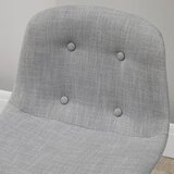  Barski stol s barskim stolicama industrijskog dizajna prošiveni gumbi 120 cm x 60 cm x 91 cm svijetlo siva | shoptok.hr