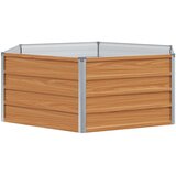  Povišeni vrtni krevet Izgled drva 129 x 129 x 45 cm | Eponuda.com