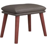  Stolček za noge siv 45x29,5x35 cm umetno usnje, (20983763) | Shoptok.si
