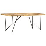 Blagovaonski stol od masivnog drva manga 180 x 90 x 76 cm | shoptok.hr