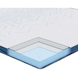  Nadmadrac Bijelo 90 x 190 cm Žakar tkanina | shoptok.hr
