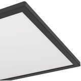 Eglo 901443-LED Stropno svetlo za kupatilo ROVITO 17,6 W/230 V 39×39 cm IP44 crna | Eponuda.com