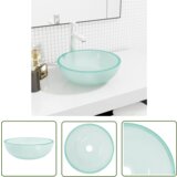 The Living Store Umivalnik kaljeno steklo 35x12 cm mat - Umivalnik, (21744761) Cene