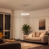  Brilagi - LED prigušiva luster na sajli FALCON SLIM LED/42W/230V Ø 50 cm bela + daljinski upravljač | Eponuda.com