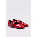 Trendyol Shoes Ženske baletanke Takss26Be00001, Crvene Cene