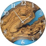  Drveni sat, krug 50 cm | shoptok.hr