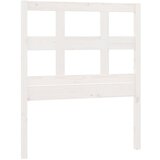 Maison Chic posteljno vzglavje - vzglavna omarica - nočna omarica belo 95,5x4x100 cm trdna borovina, (21705638) Cene