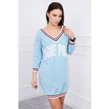 Kesi Blue V-neck dress cijene