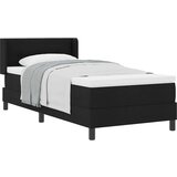  Postelja boxspring z vzmetnico z vzmetnico Črna 80 x 200 cm, (5000125992) | Shoptok.si