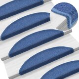  Otirači za stepenice 15 kom plavi 56 x 17 x 3 cm | shoptok.hr
