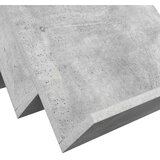  Regal za revije Betonsko siva 53 x 40 x 28,5 cm Konstruiran les, (5000214270) | Shoptok.si