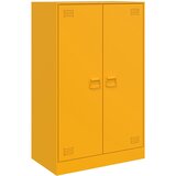  Komoda boja senfa 67 x 39 x 107 cm čelični | shoptok.hr