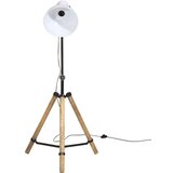  Stoječa svetilka 25 W bela 75x75x90-150 cm E27 | Shoptok.si