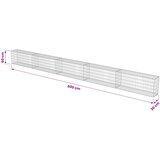  Gabionski zid s poklopcima od pocinčanog čelika 600 x 30 x 50 cm | shoptok.hr