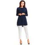 Awama Woman's Shirt A236 Navy Blue Cene