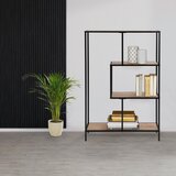 XXXL Predelna Stena Lilli, Barva Hrasta, Črna | Shoptok.si