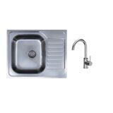 Sink Solution Set Arabba (kuhinjska armatura + pomivalno korito), inox (6010033) | Shoptok.si