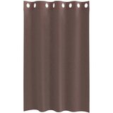 Voile zavjese s ušicama 2 kom smeđe 140x175 cm | Shoptok.si