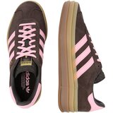 Adidas Niske tenisice 'GAZELLE BOLD' čokolada / zlatna / roza | shoptok.hr