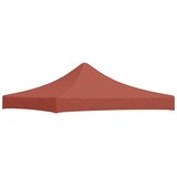 Krov za šator za zabave 3 x 3 m terakota 270 g/m² | shoptok.hr