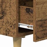 vidaXL Noćni ormar Staro drvo 40 x 40 x 66 cm Konstruirano drvo | shoptok.hr