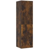 Maison Chic Stenska TV omarica - TV stojalo - Televizijska omarica dimljeni hrast 30,5x30x110 cm, (21698627) Cene