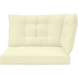  Zunanja blazina za kavč 3 pcs krema Poliester, (5000202654) | Shoptok.si
