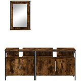  3-dijelni set kupaonskog namještaja boja hrasta drveni | shoptok.hr