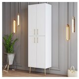 Hanah home berlin a - white, gold whitegold shoe cabinet | ePonuda.com