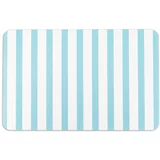 Artsy Doormats bela in svetlo modra kopalniška podloga 39x60 cm stripe - artsy doormats