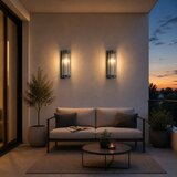  led svetiljka 1019 zidna 12W 3000K IP65 siva | Eponuda.com