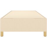  Okvir za krevet s oprugom krem 90x200cm od tkanine | shoptok.hr