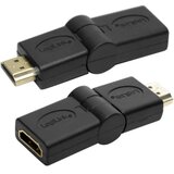 Logilink HDMI Adapter [1x Muški konektor HDMI - 1x Ženski konektor HDMI] Crna Cijene