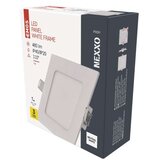  LED vgradno svetilo NEXXO, kvadratno, belo, 7W, nevtralno bela Cene