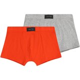 Calvin Klein Underwear Gaće siva melange / crvena | shoptok.hr